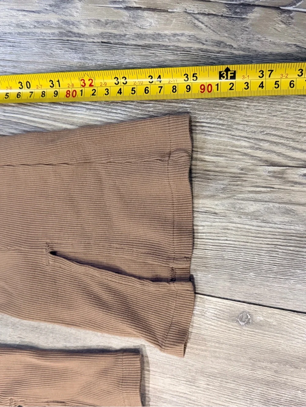 Zara Kids Camel Brown Flared Sweatpants